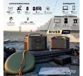 Зарядна станція EcoFlow RIVER Pro (720 Вт/год) (EFRIVER600PRO-EU)